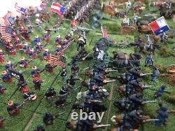15mm American Civil War Armies Union And Confederate Fully Painted