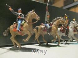 1/32nd scale plastic painted American Civil War Confederate Cavalry