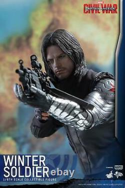 1/6 Hot Toys Mms351 Marvel Captain America CIVIL War Winter Soldier Movie Figure