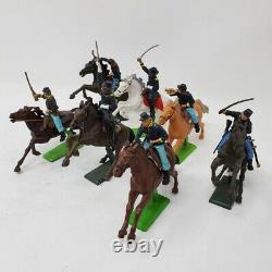 25 Britains LTD and Britians Deetail Union cavalry toy Civil War soldiers
