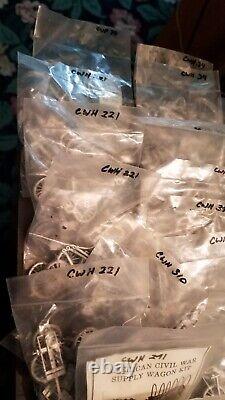 87 KITS 28mm Stone Mountain American Civil War Confederate NEW IN PACKETS