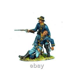 ACW037 Union Dismounted Cavalry Helping Trooper Vignette by First Legion