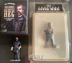 ACW Civil War Lot of 9 figures Various Brands 2 in Box