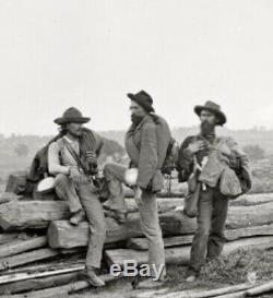 ACW Civil War Matthew Brady and Confederate Prisoners (54mm Imrie Risley)