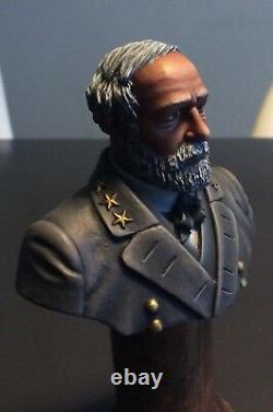 ACW Civil War St. Petersburg painted bust Robert E. Lee painter Rumientseva