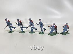 Alymer Toy Soldiers Confederate Infantry in Action Civil War Set in Box AB-10