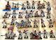Atlantic Custer and other sets painted CSA Army 34 60mm scale toy soldiers