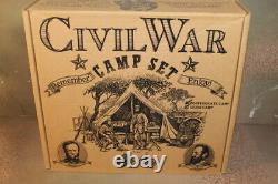 BARZSO Civil War Camp Play Set (Mixed Union & Confederate)