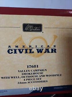 BRITAINS 17681 AMERICAN CIVIL WAR VALLEY CAMPAIGN 4 piece set