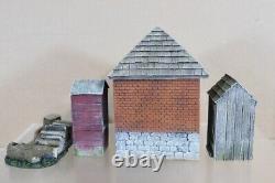 BRITAINS 17681 AMERICAN CIVIL WAR VALLEY CAMPAIGN SMOKEHOUSE WELL OUTHOUSE od