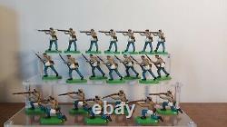 BRITAINS 1/32 Civil War CONFEDERATE INFANTRY Southern Secession Lot 41x Soldiers