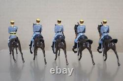 BRITAINS RE PAINTED AMERICAN CIVIL WAR CONFEDERATE CAVALRY on the TROT oi
