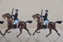 BRITAINS RE PAINTED AMERICAN CIVIL WAR CONFEDERATE MOUNTED CAVALRY oc