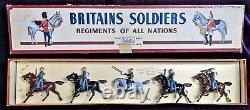 Britains 1862 American Civil War Confederate Calvary 5 Soldiers Boxed Set #2055