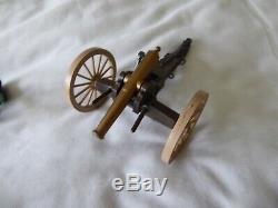 Britains 1960's Swoppets American CIVIL War Union Field Gun And Crew Pre-owned
