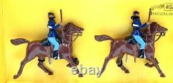 Britains 8854 Figurine Set Of 4 American Civil War Union Cavalry Soliders