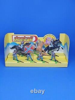 Britains Deetail ACW Civil War Boxed Confederate Mounted & Infantry Ref 7542