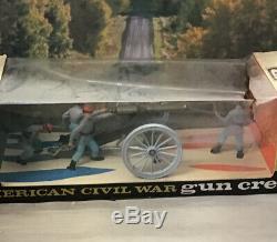 Britains Ltd American Civil War 12 Pounder and Gun Crew 4435 Confederate States