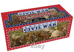 Britains Super Deetail Carton Box 52102 CIVIL War Union Colored Infantry 48 Pcs