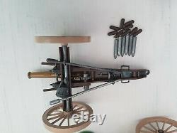 Britains Swoppet ACW American Civil War Confederate Gun Limber Canon With Shells