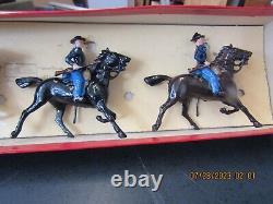 Britians Metal Toy Soldiers! Mint In Box! #12! CIVIL War Union Cavalry! Rare