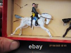 Britians Metal Toy Soldiers! Mint In Box! #12! CIVIL War Union Cavalry! Rare