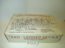Butternut & Blue, Red-legged Devil 1/32, Civil War playset with box Very Rare