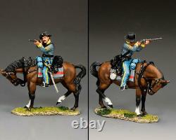 CW109 Confederate Cavalry Sergeant Firing Carbine by King and Country