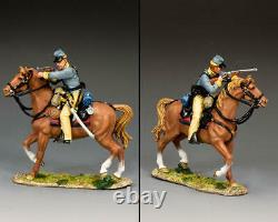 CW112 Confederate Cavalry Trooper Aiming Carbine by King and Country