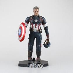 Captain America 1/6 Action Figure Soldier Model Avenger Box Toy Collection Gift