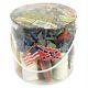 Civil War Soldier 102 Piece Playset Bucket of 54mm Plastic Army Men and Accesso