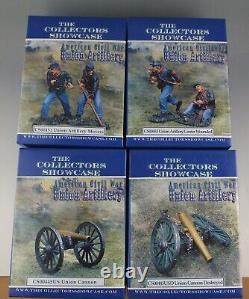 Collector's Showcase American CIVIL War Union Artillery Set Cs00445us & Usd +