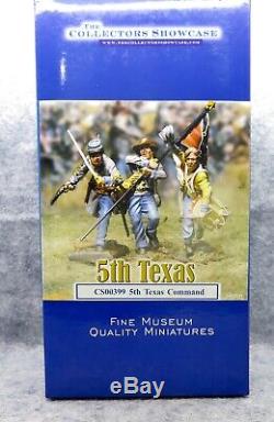 Collectors Showcase Civil War Toy Soldiers 5th Texas Command CS00399 (#46)