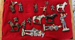 Confederate Lead Toy Soldiers From Original Bullets