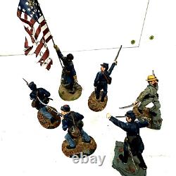 Conte Ltd. Civil War Diecast Soldiers Set of 6 SIX 2000s Collectibles 132