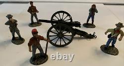 Frontline Figures ACG 10 American Civil War Confederate Artillery Firing Cannon