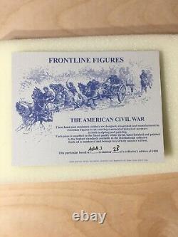 Frontline Figures Toy Soldiers A. U. A. 1 American Civil War Union Artillery Firing