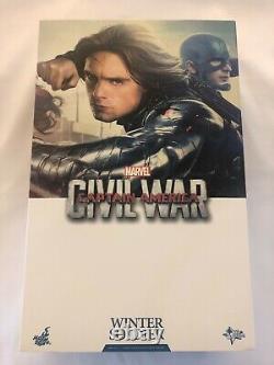 HOT TOYS MMS351 1/6 Captain America 3 Civil War Winter Soldier Bucky Sealed