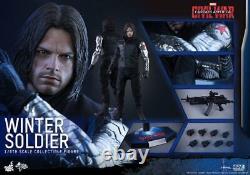 HOT TOYS MMS351 1/6 Captain America 3 Civil War Winter Soldier Bucky Sealed