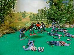 Hand Painted Confederate CIVIL War Soldiers