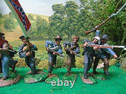 Hand Painted Conte, Cts And Tssd CIVIL War Soldiers