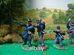 Hand painted civil war soldiers