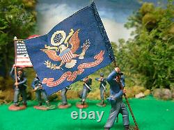 Hand painted union civil war soldiers