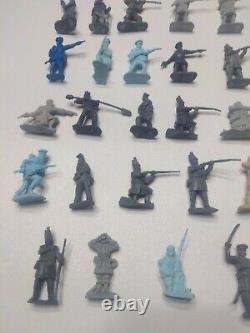 Handmade 24 Piece Set Revolutionary & Civil War Army Men Figurines 54mm New