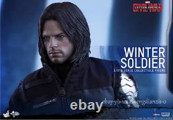 HotToys 1/6 Captain AmericaCivil War Winter Soldier Action Figure In Stock