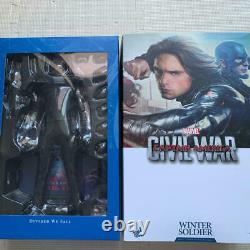 Hot Toys 1/6 BUCKY Captain America Civil War Winter Soldier USED Japan F/S