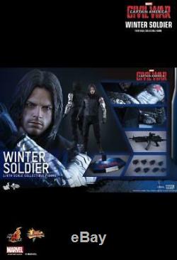 Hot Toys 1/6 Captain America Civil War Winter Soldier Bucky Barnes MMS 351