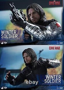Hot Toys 1/6 MMS351 Civil War Captain America Bucky Barnes Winter Soldier Japan