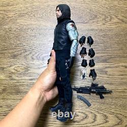 Hot Toys 1/6 Mms351 Captain America CIVIL War Winter Soldier 2.0 Used