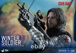 Hot Toys 1/6 Scale Captain America Civil War Winter Soldier MMS351 Unopened New